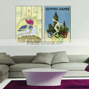 2 Panels European Style Oil Painting Printed on Canvas OM-005 thumbnail-1