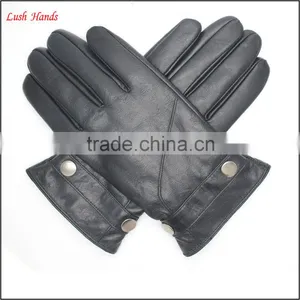 Boys Fashion Dress Gloves With Genuine Leather Belts thumbnail-4