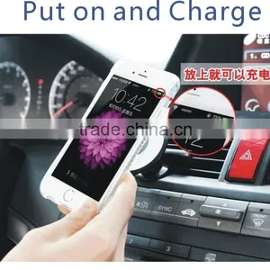 2016 Multifunctional Qi Wireless Car Charger & Phone Holder thumbnail-4