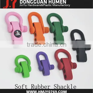 4mm and 5mm Colorful Shackle With Soft Rubber Wholesale thumbnail-1