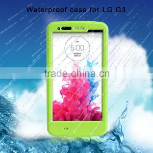 Redpepper Waterproof Case For LG G3 Fashion Hard PC Rubber Case With Bracket Back Case MT-5119 thumbnail-5
