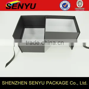 Luxury Customized Paper Cardboard Gift Box With Ribbon Closure thumbnail-2