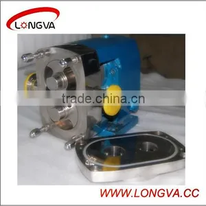 Sanitary Stainless Steel Rotary Lobe Pump thumbnail-3