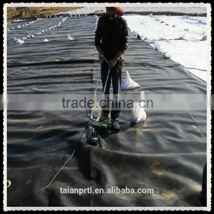 HDPE Black Geomembrane for Landfill(0.2-3.0mm/27Mpa)price/plastic Sheeting thumbnail-6