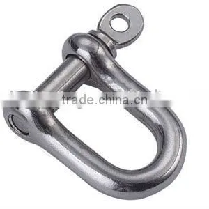 Manufacturer Price Galvanized European Type Dee Drop Forged D Shackle Quick Release Shackles 5mm-11mm in China Rigging Hardware thumbnail-3