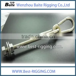 HIGH QUALITY HARDWARE RIGGING SWING HOOK WITH BOLT & NUTS EYE BOLT thumbnail-5