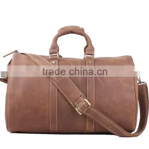 Fashion Wholesale 2015 Men Leather Travel Bag, Hotest Sale Travel Bag thumbnail-1
