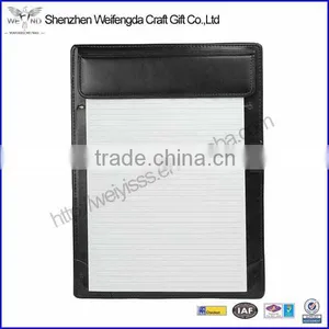 Meeting Clipboard Legal Size Leather Documents Notepad Holder With Pen Holder thumbnail-1