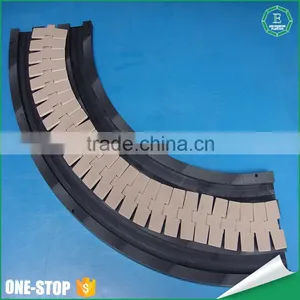 Custom Conveyor Sliding Guide Rails Extruding Plastic Uhmw-pe Nylon Hdpe Corner Chain Track Rail thumbnail-5