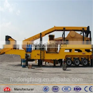 Dong Fang New Product Moving Crushing Station/Crushing Plant For Building Waste thumbnail-4