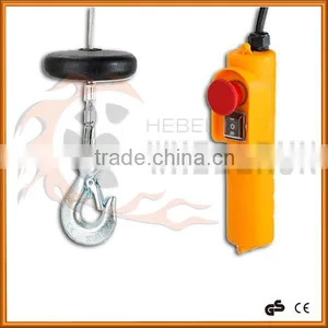 Easily Moving Electric Hoist PA Mini Wire Rope Hoist With Trolley thumbnail-2