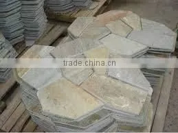 Flagstone With Mesh Backing Stone Pavement thumbnail-5