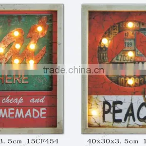 LED Pictures LED Prints LED Wall Decor LED Wall Arts Modern Wall Art Living Room Decoration LED Family Design thumbnail-1