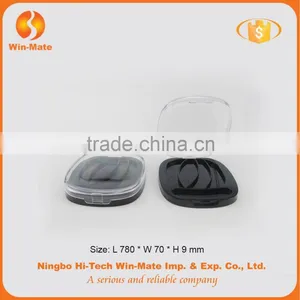 Irregular Shape 4 Color Lucid Cap Black Box Wholesale Eyeshadow Case Manufacturers thumbnail-3