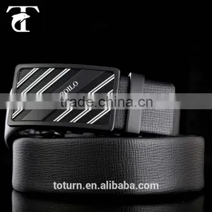 Metal Automatically Buckle Strong Men Leather Belt thumbnail-3
