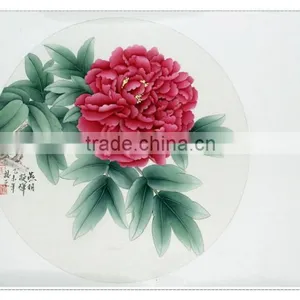 High-end Art Home Decoration Peony Blossom Handmade Painting thumbnail-3