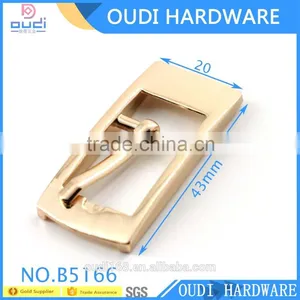 Long Rectangle Belt Buckle High Quality Reversible Pin Buckle thumbnail-2
