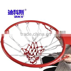 DKS Basketball Net Whirte Red Nylon Net Playground Court Park thumbnail-1