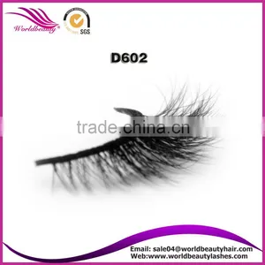Newest Siberian Handmade Multi-layer Hotsale 3D Mink Eyelash D602 thumbnail-1