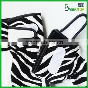 Fashion Zebra-stripe Custom Baseball Batting Gloves thumbnail-4
