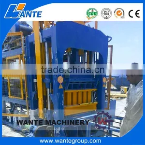 WANTE BRAND Protable QT8-15 Fully Automatic and Multifunctional Block Making Machine Line thumbnail-5