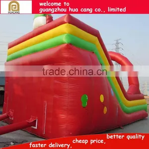 2016 China Popular Crocodile Mouth Inflatable Slide,commercial Large Inflatable Slide H2-2222 thumbnail-4