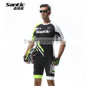 Santic Summer International Bright Cycling Jersey and Bib Shorts thumbnail-1