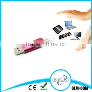 Paypal Acceptable Swivel 2 in 1 Usb Flash Drive thumbnail-1