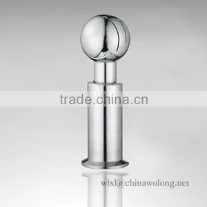 Sanitary Stainless Steel Rotary Cleaning Ball Clamp End 316L thumbnail-1