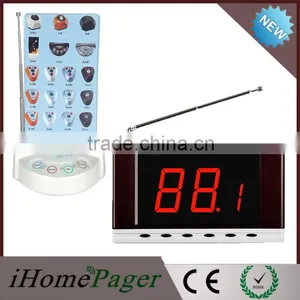 White Wireless Table Ordering Call Button thumbnail-6