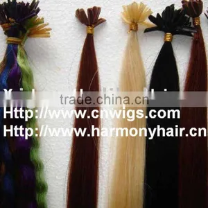 HOT HOT Pre-bonded Hair Extension/pre-bonded Hair Extension Brazilian Kinky Curly/pre-bonded Human Hair Extension thumbnail-1
