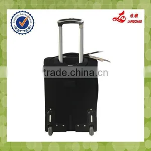 2015 EVA Fabric Material Black Most Popular Built-in 2 Wheels Luggage thumbnail-4