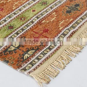 Wholesale Jacquard Woven Chenille Muslim Prayer Rugs, Prayer Mat thumbnail-3
