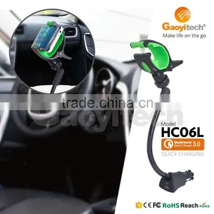 5V2.4A USB Wireless Car Charger With Holder for Iphone Car Charger thumbnail-1
