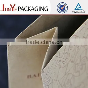 Jacket Packaging Brown Color Rope Handle Printed Kraft Clothing Packaging Paper Bag thumbnail-5