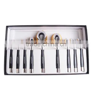 New Arrival 9 Piece Cosmetic Makeup Brush Set Can Make Your Own Brand thumbnail-2