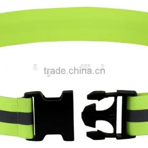 High Visibility Reflective Adjustable Lightweight Elastic Waist Safety Belt for Harness Running Cycling Walking thumbnail-2
