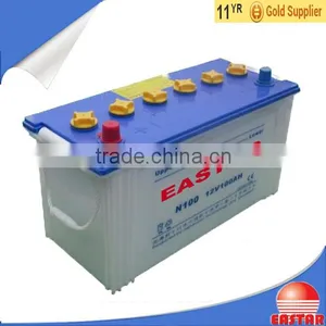 Factory OEM Auto Battery N200 12V 200Ah Dry Charged Car Battery With DIN / JIS Standard thumbnail-2