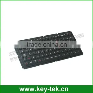 IP65 Rear Panel Mounting Silicone Keyboard With PS/2 Interface thumbnail-2
