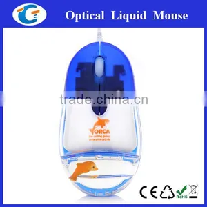 Liquid Oil Custom Floater Logo Cable IOS Mouse thumbnail-2