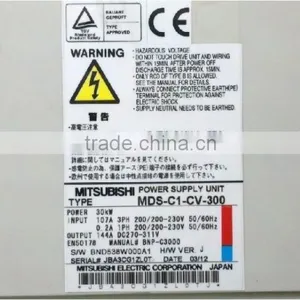 New Original CNC Drive Power (MDS-C1-CV-300) thumbnail-2