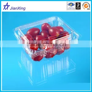 BPA FREE Plastic Disposable Fresh Strawberry Fruit Packaging Box thumbnail-5