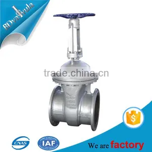 Casted Steel Gate Structure Valve With Hand Wheel in DIn Standard for Water Industry thumbnail-3