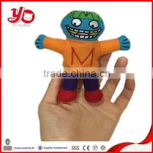 ICTI Aduit 2015 Hot Sales New Design Custom Plush Finger Puppet thumbnail-1