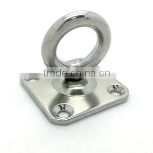 6mm Stainless Steel Swivel Eye Plate thumbnail-1