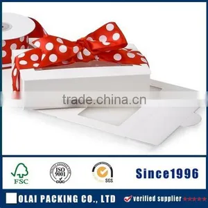 Customrized Luxury Paper Chocolate Box With Riband thumbnail-3