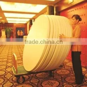 5ft Round Plastic Wedding Table thumbnail-3