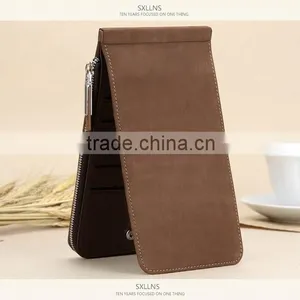 2015 Most Popular Fashion Hot Sell Leather Money Clip Credit Card Holder thumbnail-2
