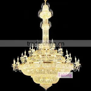 Modern Chandelier Light & Big Crystal Reidential Chandelier for Event Party thumbnail-1