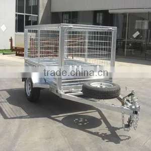 All Galvanized Chassis Cargo Trailer With Galvanized Sheet thumbnail-1